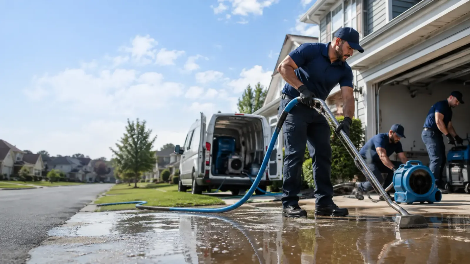 Flood Damage Restoration in Olustee, OK
